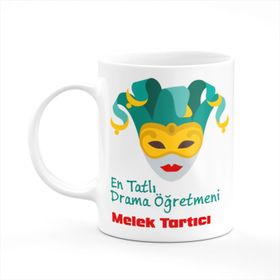 Kişiye Özel Drama Öğretmeni Kupa Bardak