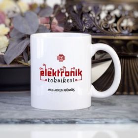 Kişiye Özel Elektronik Teknikeri Kupa Bardak