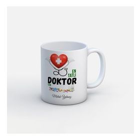 Kişiye Özel En Tatlı Doktor Kupa Bardak