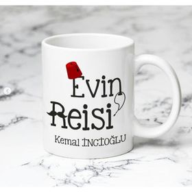 Kişiye Özel Evin Reisi Kupa Bardak