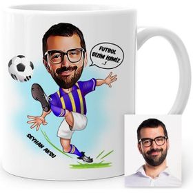 Kişiye Özel Futbolcu Kupa