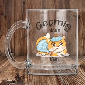 Kişiye Özel Geçmiş Olsun Baskılı Kupa Bardak