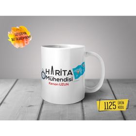 Kişiye Özel Harita Mühendisi Kupa