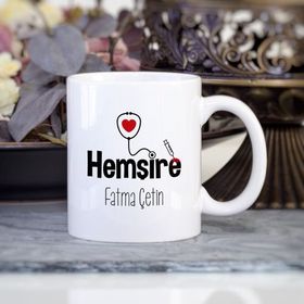 Kişiye Özel Hemşire Kupa Bardak