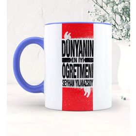 Kişiye Özel İngilizce Öğretmeni Kupa Bardak