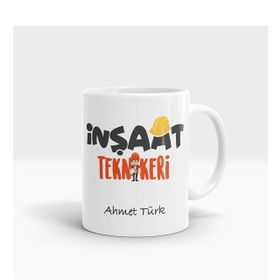 Kişiye Özel İnşaat Teknikeri Kupa Bardak