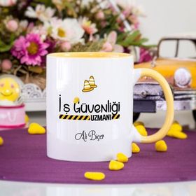 Kişiye Özel İş Güvenliği Uzmanı Kupa Bardak