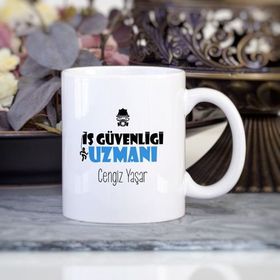 Kişiye Özel İş Güvenliği Uzmanı-Model 2 Kupa Bardak