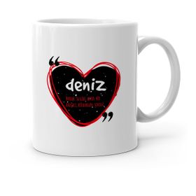 Kişiye Özel İsim Anlamı-5 Beyaz Kupa Bardak