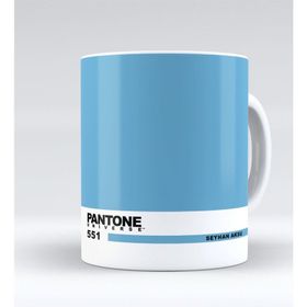 Kişiye Özel İsimli Pantone 551 Beyaz Kupa Bardak