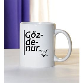 Kişiye Özel İsme Özel Heceli Kupa Bardak