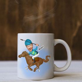 Kişiye Özel Jokey Karikatürlü Kupa Bardak