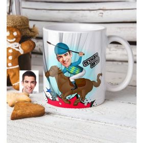 Kişiye Özel Jokey Karikatürlü Kupa Bardak