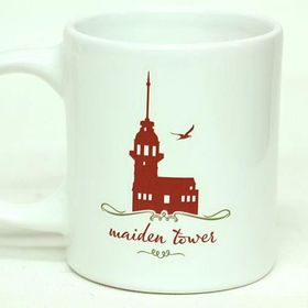 Kişiye Özel Kız Kulesi Kupa Bardak