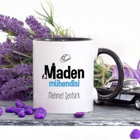 Kişiye Özel Maden Mühendisi Kupa Bardak