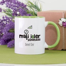 Kişiye Özel Mali İşler Yöneticisi Kupa Bardak