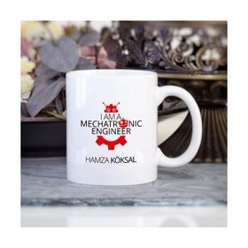 Kişiye Özel Mekatronik Mühendisi Kupa Bardak