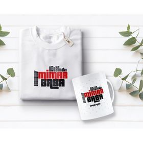 Kişiye Özel Mimar Beyaz Kupa