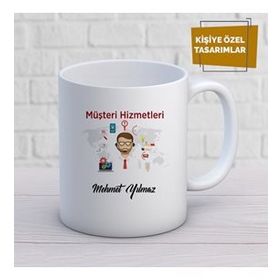 Kişiye Özel Müşteri Hizmetleri Kupa Bardak