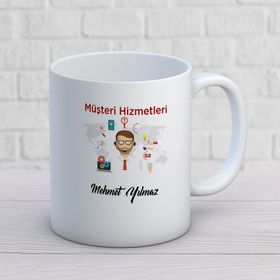 Kişiye Özel Müşteri Hizmetleri Kupa Bardak