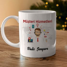 Kişiye Özel Müşteri Hizmetleri Kupa Bardak
