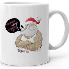 Kişiye Özel Noel Baba Mutlu Yıllar-5 Beyaz Kupa Bardak