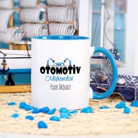 Kişiye Özel Otomotiv Mühendisi Kupa Bardak