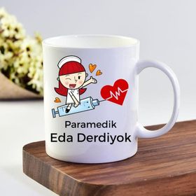 Kişiye Özel Paramedik Kupa Bardak