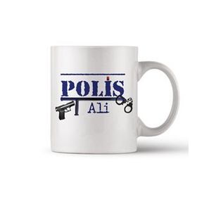 Kişiye Özel Polis Kupa Bardak
