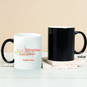 Kişiye Özel Sevgililer Günün Kutlu Olsun Kupa