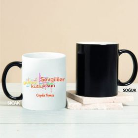 Kişiye Özel Sevgililer Günün Kutlu Olsun Kupa