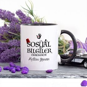 Kişiye Özel Sosyal Bilgiler Öğretmeni Kupa Bardak