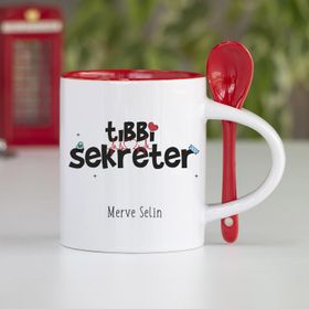Kişiye Özel Tıbbi Sekreter Kupa Bardak