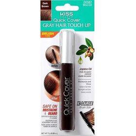Kiss Brush-İn Color Kahverengi Beyaz Saç Kapatıcı