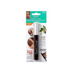 Kiss Brush-İn Color Kızıl-Kahve Beyaz Saç Kapatıcı
