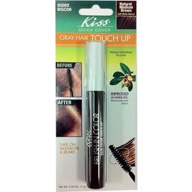 Kiss Brush-İn Color Kızıl-Kahve Beyaz Saç Kapatıcı