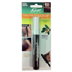Kiss Brush-İn Color Kızıl-Kahve Beyaz Saç Kapatıcı