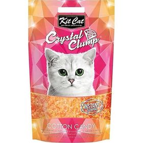 Kit Cat Cotton Candy Topaklanan Silika 4 lt Kedi Kumu