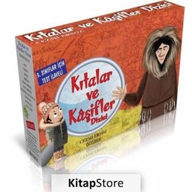 Kıtalar ve Kaşifler Dizisi - 10 Kitap Takım - Cezmi Ersöz