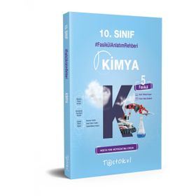 Kitap 10.sınıf Kimya Fasikül Anlatım Rehberi 5 Fasikül-Testokul Yayınları