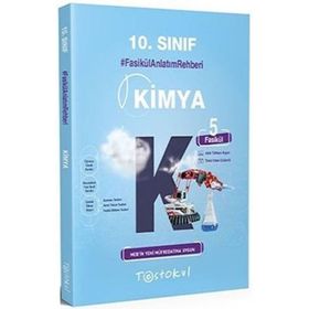 Kitap 10.sınıf Kimya Fasikül Anlatım Rehberi 5 Fasikül-Testokul Yayınları