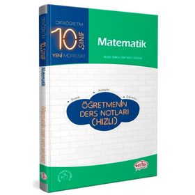 Kitap 10. Sınıf Matematik Öğretmenin Ders Notları Hızlı-Editör Yayınları
