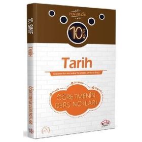 Kitap 10. Sınıf Tarih Öğretmenin Ders Notları Hızlı-Editör Yayınları