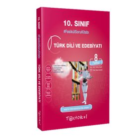 Kitap 10.sınıf Türk Dili Ve Edebiyatı Fasikül Soru Kitabı 8 Fasikül-Testokul Yayınları