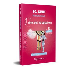Kitap 10.sınıf Türk Dili Ve Edebiyatı Fasikül Soru Kitabı 8 Fasikül-Testokul Yayınları