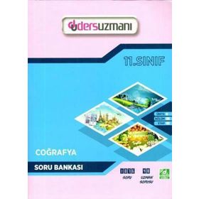 Kitap 11. Sınıf Coğrafya Soru Bankası Yeni-Ders Uzmanı Yayınları