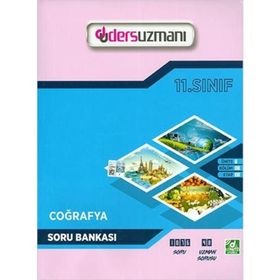Kitap 11. Sınıf Coğrafya Soru Bankası Yeni-Ders Uzmanı Yayınları