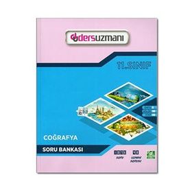 Kitap 11. Sınıf Coğrafya Soru Bankası Yeni-Ders Uzmanı Yayınları