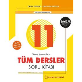 Kitap 11. Sınıf Sayısal Tüm Dersler Soru Bankası Yeni-Palme Yayıncılık