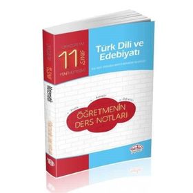 Kitap 11.Sınıf Türk Dili Ve Edebiyatı Öğretmenin Ders Notları-Editör Yayınları